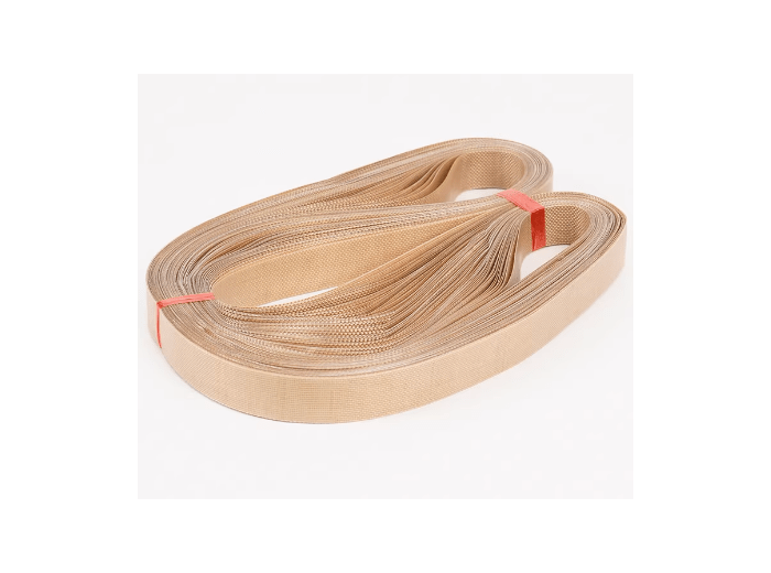 50 Pack Heat-resistant Brown PTFE Seamless Belt for Packaging Sealing Machine Sealing Belt