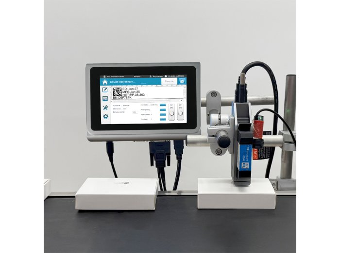 Automatic Online Tij Thermal Inkjet Coding Printer QR Expiry Date Batch Carton Packaging Machine Online Printer