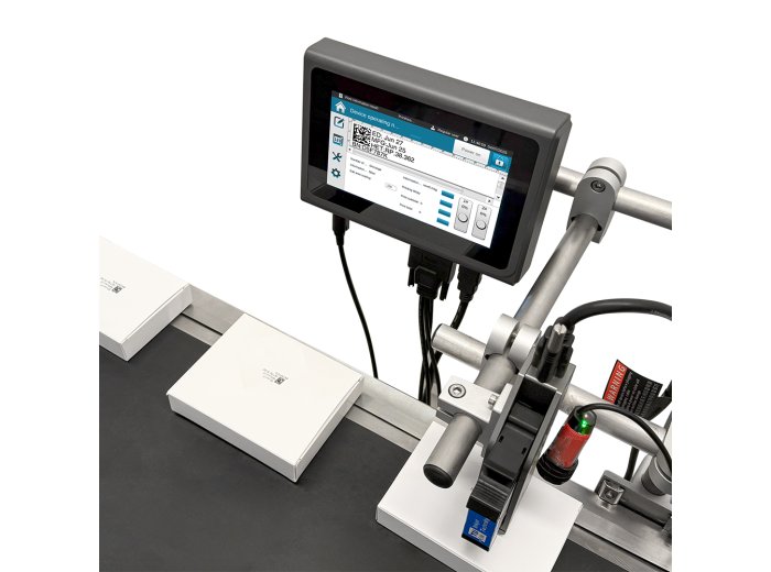 Automatic Online Tij Thermal Inkjet Coding Printer QR Expiry Date Batch Carton Packaging Machine Online Printer