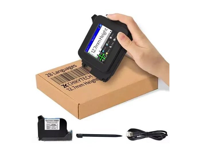 Handheld Mini Inkjet Printer with Ink