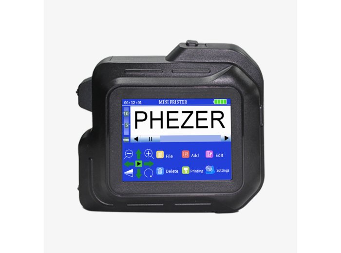 Mini 12.7mm Batch Coding Machine Handheld Inject Printer NO INK