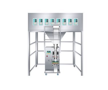 8-head spiral 100g packaging machine MAH-DB8T-LX100