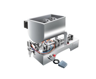 Horizontal Filling Machine with a 50L/80L Mixer