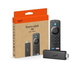 Amazon Fire TV Stick HD (newest model), free and live TV, Alexa Voice Remote, smart home controls, HD streaming