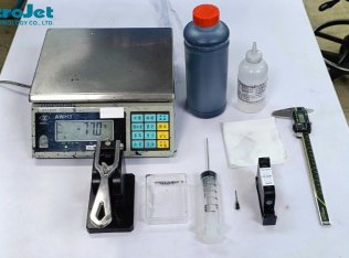 Refillable Ink Cartridge System for Handheld Inkjet Printer