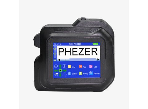 Mini 12.7mm Batch Coding Machine Handheld Inject Printer NO INK
