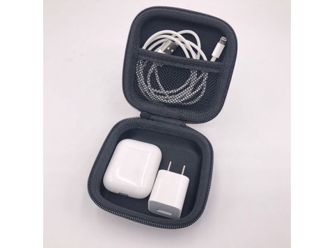 EVA Foam Zipper Earphone SD Memory Card Small Carrying Case USB Case
