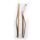 50 Pack Heat-resistant Brown PTFE Seamless Belt for Packaging Sealing Machine Sealing Belt